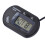 LCD-Digital-Aquarium-Thermometer - Schwarz, 5,8x3,8cm, -50C bis +70C 1