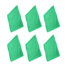 Pack of 6 Washable Nesting Pad for Poultry 24 Cell Design-Green