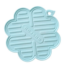 Kleurveranderende hittegevoelige placemat antislip food-Blauw