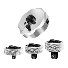 Ratcheting Wrench Set 4Piece, Precise Gear, Socket Driver, Mech Compatible, Travel, Compact for Tight Spaces