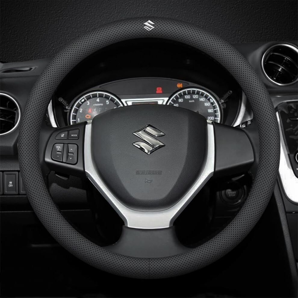 Car Steering Wheel Cover For Suzuki Swift Jimny Ignis Alto Vitara Sx4 Scross Ref: 7531 9365049908603