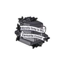 Badges métalliques polyvalents, broche de citation-NR6067