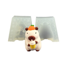Capybaras – moule à gâteau en Silicone, pour Fondant,-1