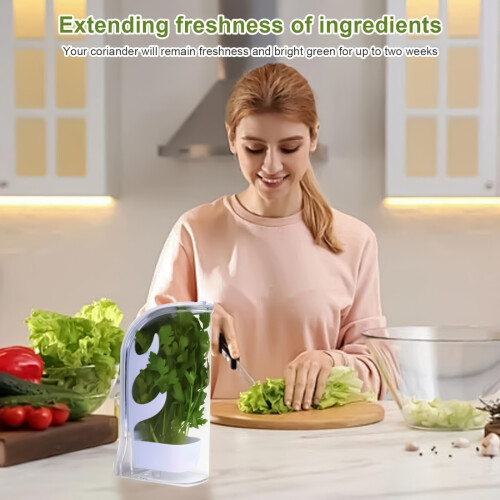 Stackable Herb Storage Solution With Window And Crush Resistant 1