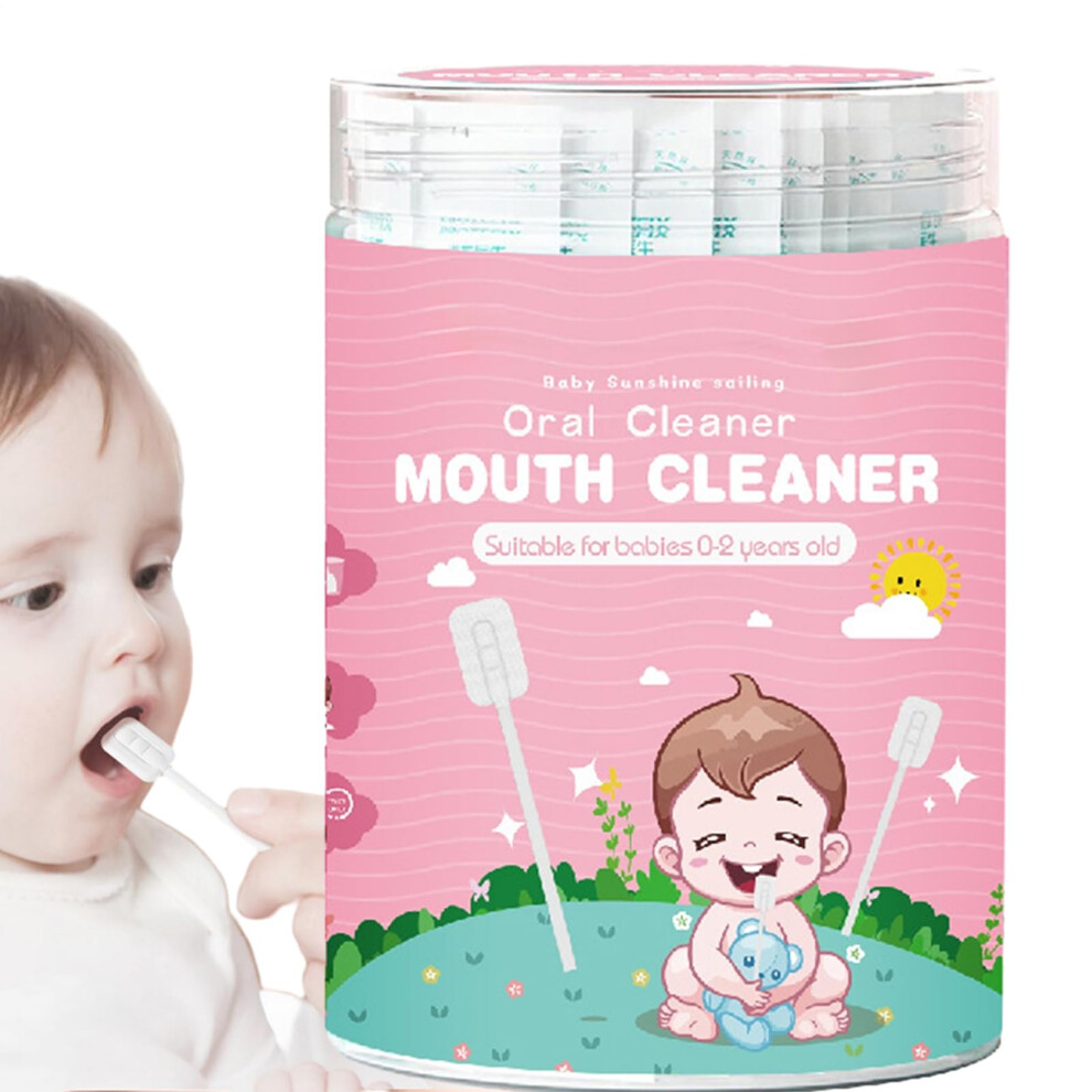 Baby Tongue Cleaner – Soft Cleaning Stick, Gentle Tongue Scraper, Comfortable Tongue Brush (Single Pack)