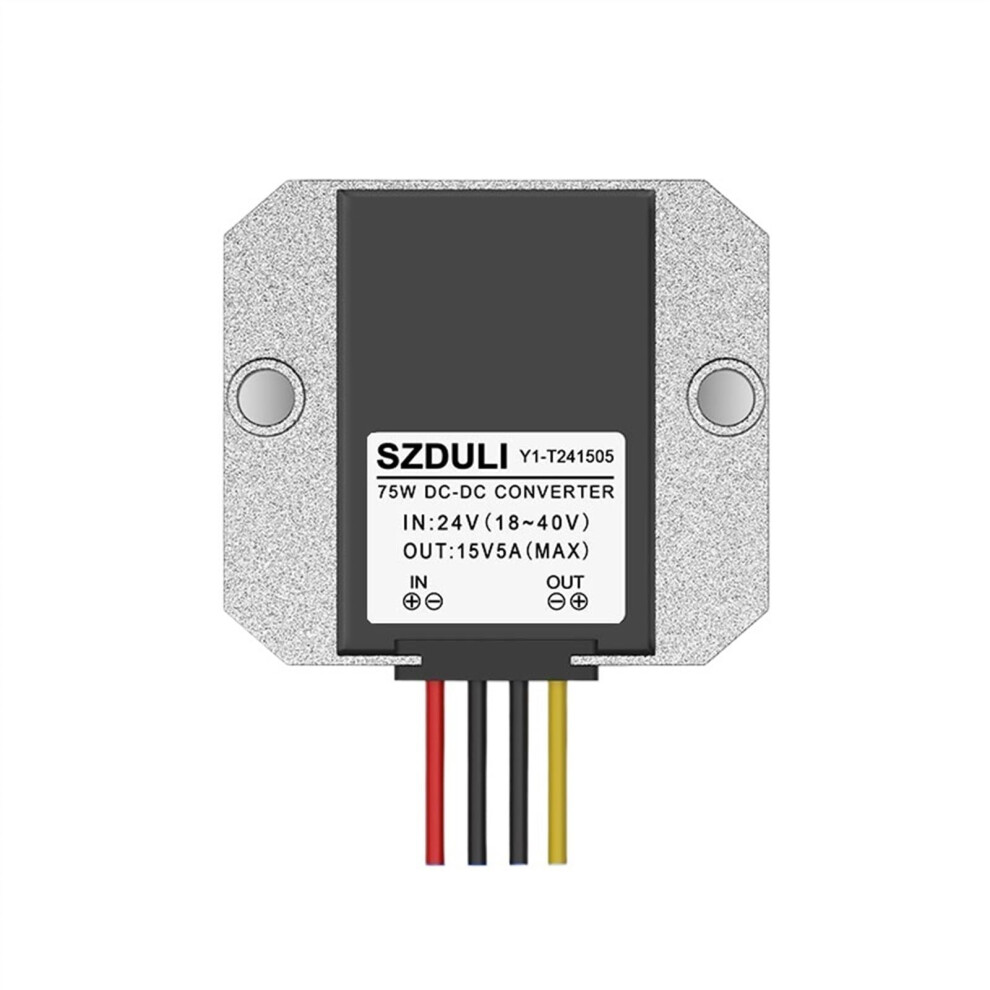 Dcdc Converter 24V To 15V 5A Step Down Voltage Regulator Wide Input Current For Automotive 9189345545894