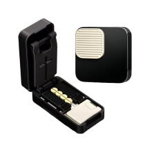 Travel Friendly 4 Compartment Pills Box With Medicine-Mo Yubai