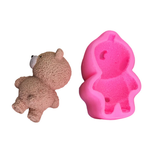 Food Grade Silicone Mousse Cake Molds Bear Shaped Shape-L