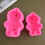 Food Grade Silicone Mousse Cake Molds Bear Shaped Shape-L 2