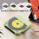 Portable Bluetooth CD Player Rechargeable with HiFi Speakers LCD Screen CD/AUX/USB White 4