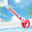 Fireworks Water Gun, Lightweight, Easy Pull, 7x5x30 cm, Red 4