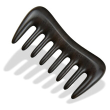 Holzkamm Massage Comb, large teeth, for daily use at home, portable for men, home (1) 1 piece (1 pack)