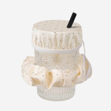 Reusable Shower Cap For Women, Girls, A Practical Solution To Keep Your Hair Dry And Save Time On Restyling, With An Elastic Band For A Secure Fit, Bl