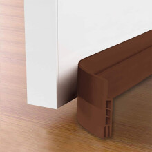 Soundproof Rubber Seal, Under Door Sweep for Enhanced Privacy, Heat and Cold Insulation Keeps Your Room at Ideal Temperatures