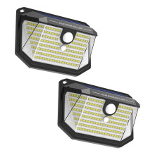 Lampes extérieures à détecteur de mouvement, contrôle intelligent de la luminosité pour un éclairage écologique, batterie lithium-ion