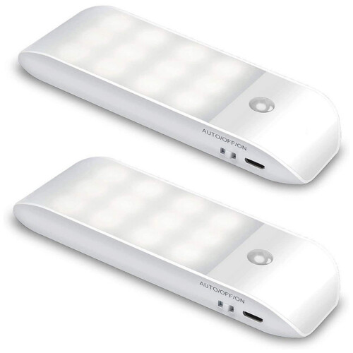 Φώτα νύχτας με αισθητήρα κίνησης Dimmer Usb επαναφορτιζόμενα για ντουλάπα, ντουλάπα,