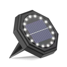Luci a disco LED impermeabili per esterni, luci solari da terra antiscivolo per vialetti, regalo ideale per familiari, colleghi e amici, confezione