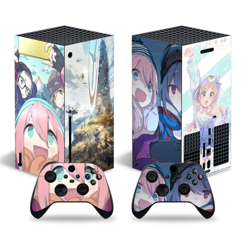 Vinyl Sticker Cover For Series X Consoles Cases Sticker Two Wireless Controller Stickers 75298 Skin Sticker Bubble Controller Skins 9412369154361