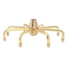 Brass Windmill Rotating Fountain Nozzle, 8 Holes, 2.5-3.0m Coverage