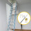 Loft Ladder Pull System Kit, Loft Ladder, Pull Hook Kit, Loft Ladder Bar with Hooks 2