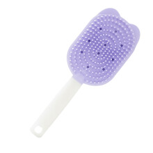 19.3 X 7 X 2 CM Cat Brush, DoubleSided Pet Grooming Brush for Cats and Dogs, Gentle Hair Removal and Massage, Purple PP Material