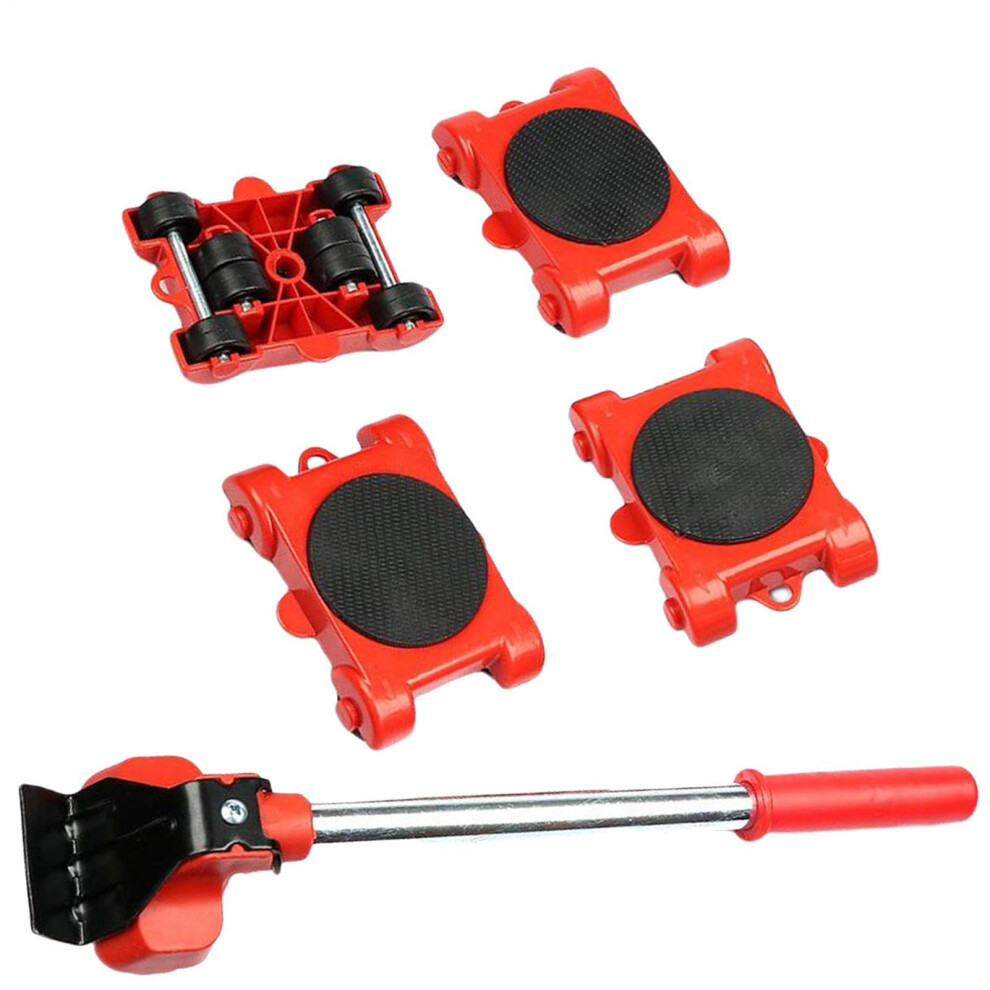Furniture Lifter Tool Transport Wheel Rollers And Lever Set Performance Mover 9412369154910