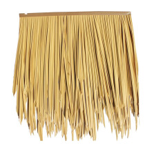Palm Leaf PE Simulation Straw Tile Artificial Decorative Grass 0.5X0.5m (2pc)