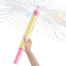 Kids Water Sprinkler, Water Squirter Toy  Water Play Toy for Beach, Ergonomic Water Sprinkler for Family Vacation in the Backyard Outdoors Pink