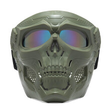Removable Motorcycle Protective Goggles Windproof Riding Goggles with UV Protection and Adjustable Strap