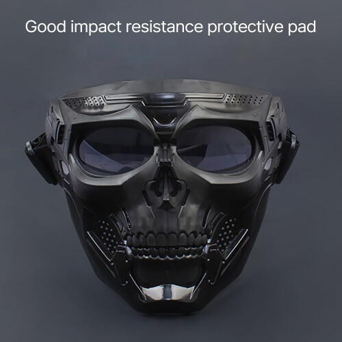 Removable Motorcycle Protective Goggles Windproof Riding Goggles with UV Protection and Adjustable Strap 1