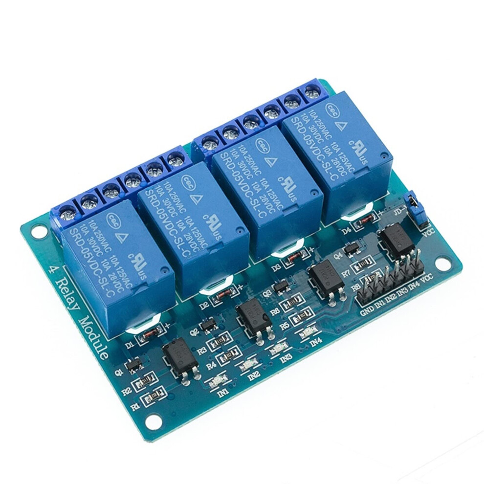 5V Optocoupler Relay Module 1 2 4 8 Channel Relay Board 1Pcs With High-Performance Relay Output For Arduino 9189345050572