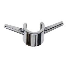 Shower Rod Hook Rustproof Bathroom Hook NoDrill Installation for Hanging Towels and Curtains