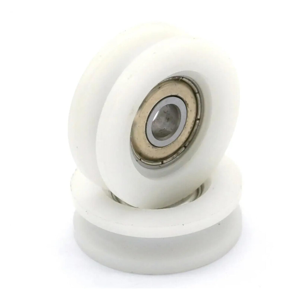 6X32x10mm U Groove Guide Pulley With 5.3Mm Width Sealed Ball Bearing - 2Pcs Set For Smooth Rail Compatibility 9189345050817