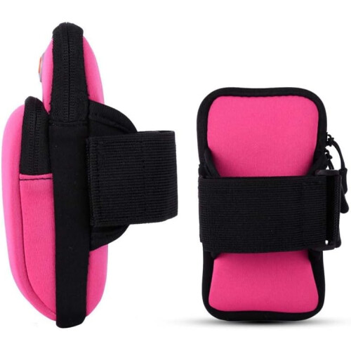 Armband Sport Bag Breathable Running Storage Case Black 1
