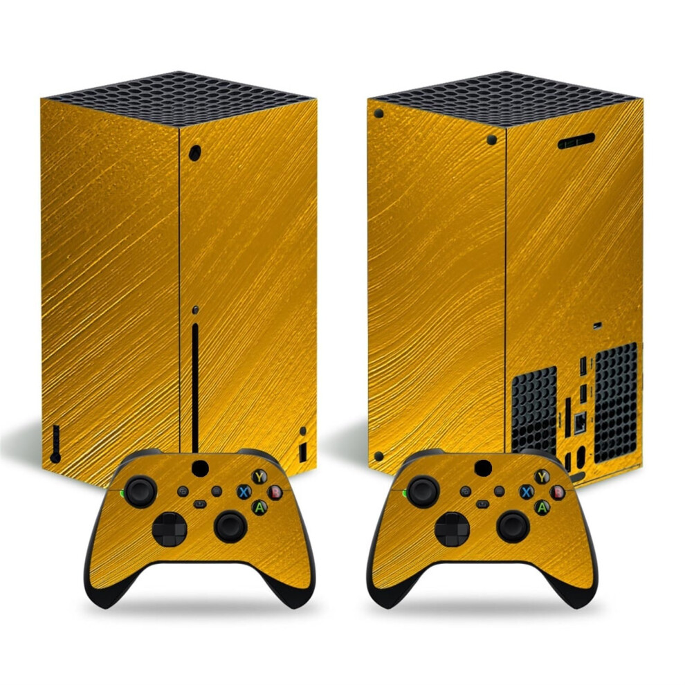 Protective Vinyl Skin Sticker Cover For Series X Consoles With Two Controller Stickers (77024) 9412369156907