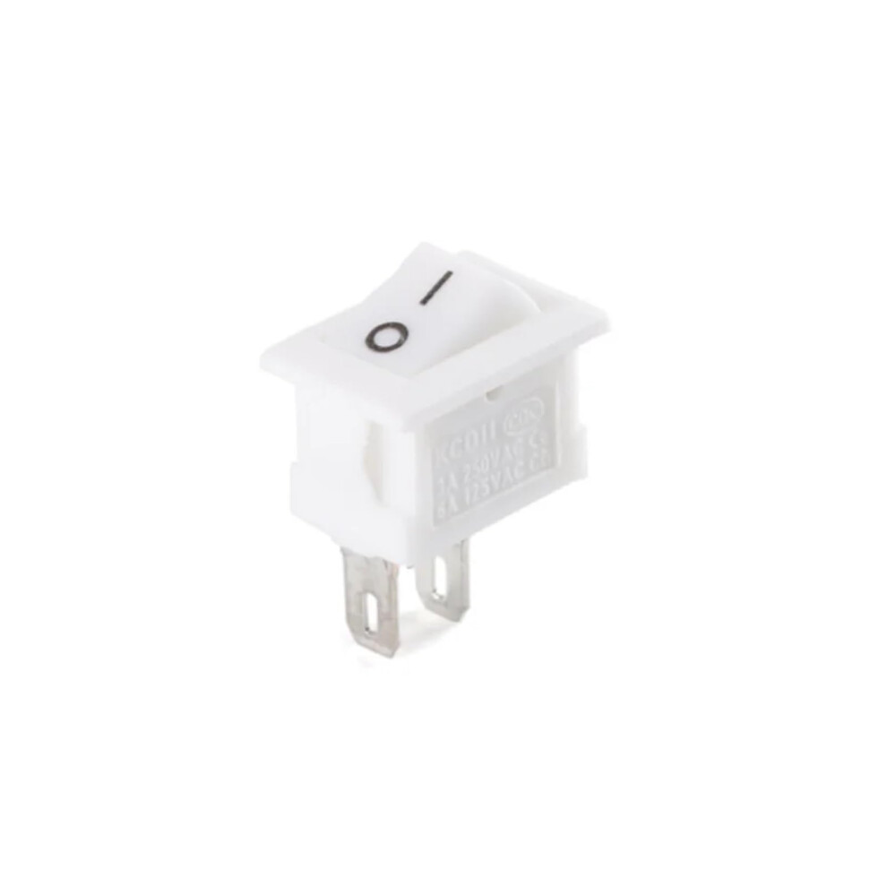 5/10 Pcs Kcd11 Push Button Switch 10X15mm Spst 2 Pin On/Off Rocker Switch 3A 250V Gold Black/Red/White 9412369171092