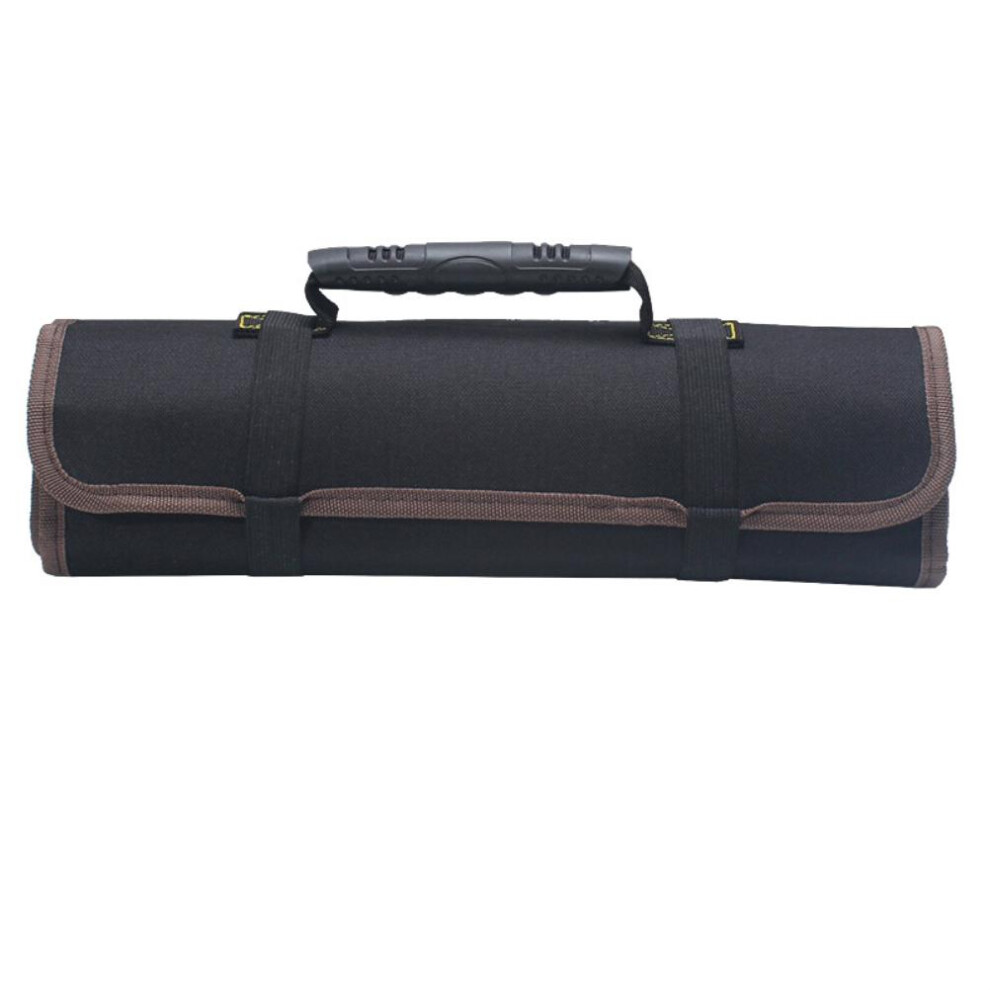 Professional Craftsmen Equipment, Multi-Pocket Tool Bag, Suitable For Electricians Mechanics Or Handymen, Canvas Portable Tool Pouch With Top Handle A 9074015062118