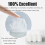 Automatic Cotton Pad Dispenser Organizer – ABS, 18*8.6cm, White/Pink/Blue 8