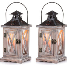 Lanterna decorativa vintage em metal, para pendurar ou apoiar em mesas, peça central ideal para festas de casamento.