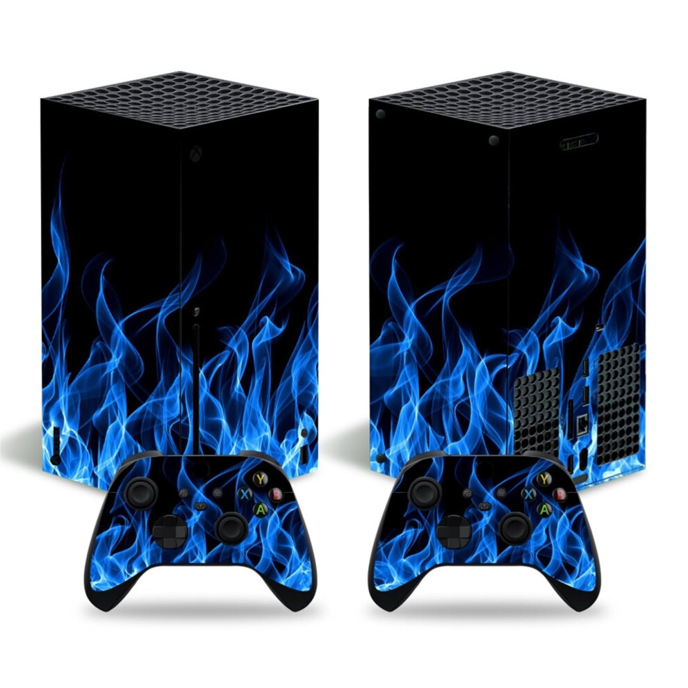 Protective Vinyl Skin Stickers Cover For Series X Console With Two Controller Skins 9365049913072