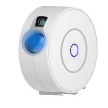 Projetor de galáxias inteligente, presente ideal para home theater, projetor de estrelas Wi-Fi com efeitos de nebulosa para relaxamento.