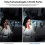 Lampe d'éclairage périphérique professionnelle, batterie rechargeable pour une utilisation multisensorielle, luminosité réglable pour les 4