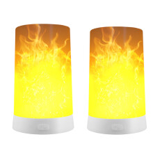 Flickering Lantern, LED Flameless Battery Operated Outdoor Hanging Lamps with Rechargeable Battery, Gravity Sensing Effect, Waterproof, Dimmable,