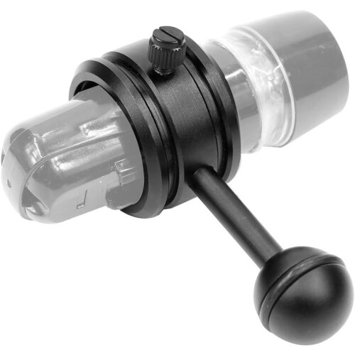 Diving Flashlight Bracket 1 Inch Aluminium Alloy Ball Adapter For Secure Connection 2