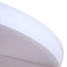 Blend-Nähverschlussband für-Weiß 2,0CM behaart su