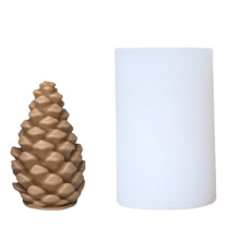 Christmas Themed Pinecone Silicone Mould for Plasters-7498