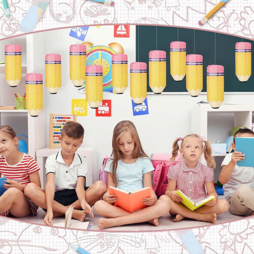 Creative Classroom Decoration Foldable Paper Lanterns School-12 1