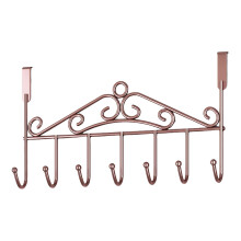 Door Hooks Cat Shape Adhesive NoDrill Towel Holder Cute Pink Wall Hook for Keys and Bathroom