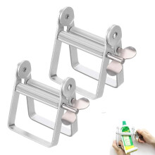 Metal Toothpaste Tube Squeezer, Set of 3, 304 Stainless Steel (Black) Ref: 5802