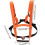 Kids Ski Harness Ski Shoulder Harness Removable Leash With Handle Black 2